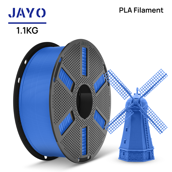[Reusable Spool]JAYO 1.1KG PLA 3D Printer Filament 1.75mm High Strengt +/- 0.02mm