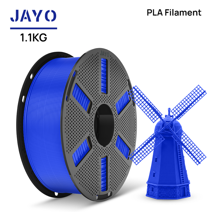 [Reusable Spool]JAYO 1.1KG PLA 3D Printer Filament 1.75mm High Strengt +/- 0.02mm