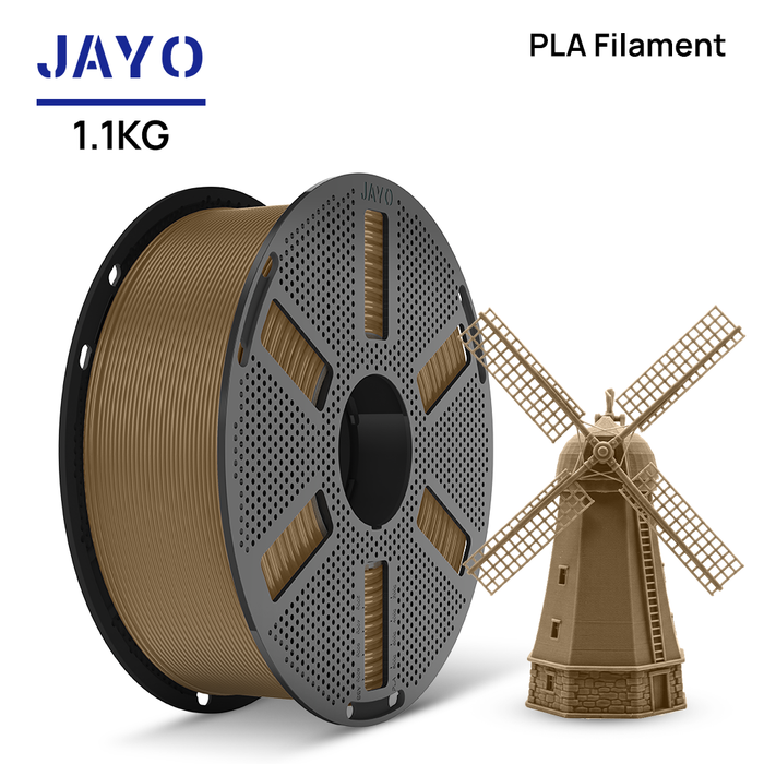 [Reusable Spool]JAYO 1.1KG PLA 3D Printer Filament 1.75mm High Strengt +/- 0.02mm