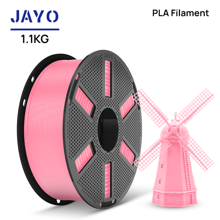 [Reusable Spool]JAYO 1.1KG PLA 3D Printer Filament 1.75mm High Strengt +/- 0.02mm