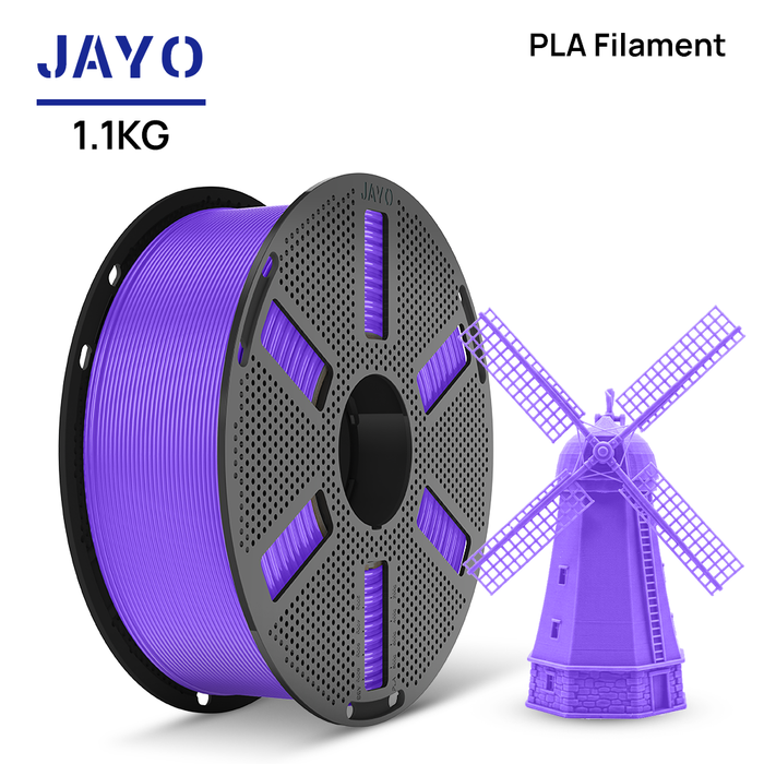 [Reusable Spool]JAYO 1.1KG PLA 3D Printer Filament 1.75mm High Strengt +/- 0.02mm