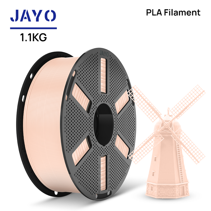 [Reusable Spool]JAYO 1.1KG PLA 3D Printer Filament 1.75mm High Strengt +/- 0.02mm
