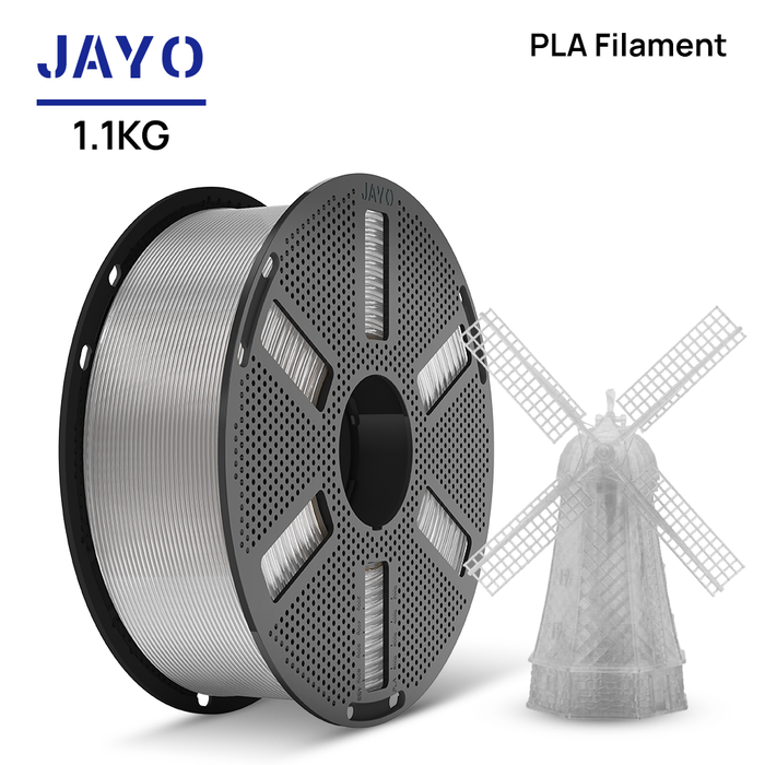 [Reusable Spool]JAYO 1.1KG PLA 3D Printer Filament 1.75mm High Strengt +/- 0.02mm