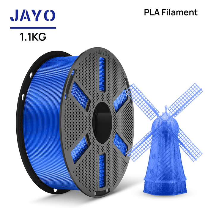 [Reusable Spool]JAYO 1.1KG PLA 3D Printer Filament 1.75mm High Strengt +/- 0.02mm