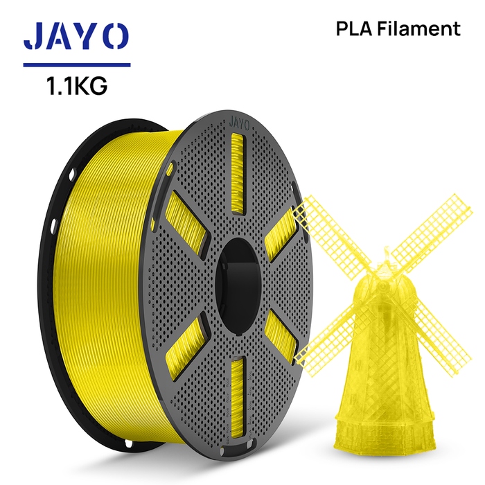 [Reusable Spool]JAYO 1.1KG PLA 3D Printer Filament 1.75mm High Strengt +/- 0.02mm