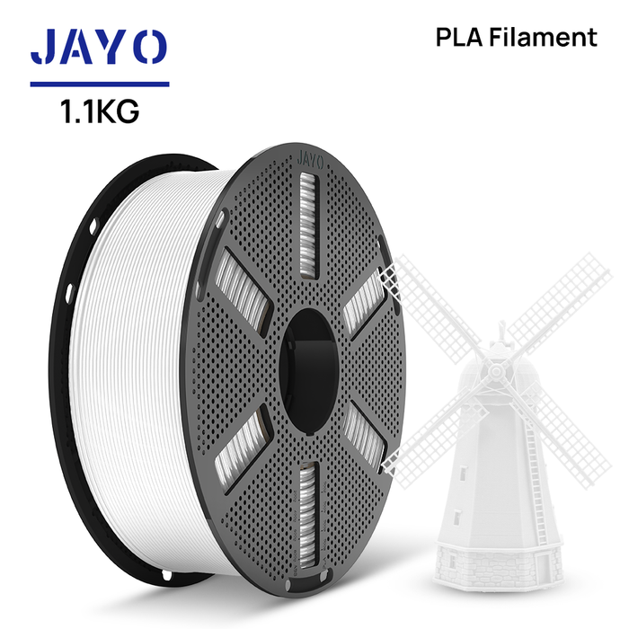 [Reusable Spool]JAYO 1.1KG PLA 3D Printer Filament 1.75mm High Strengt +/- 0.02mm