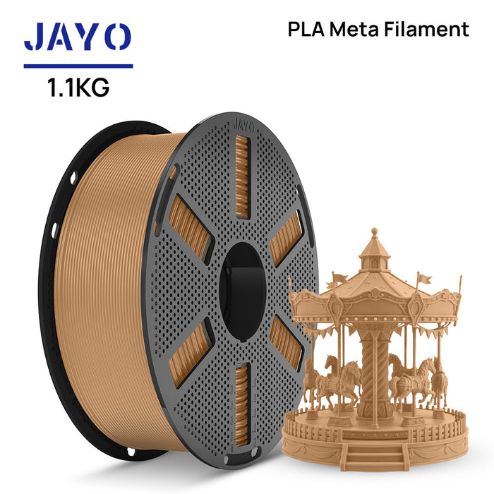 [Reusable Spool]JAYO 1.1KG PLA META  3D Printer Filament