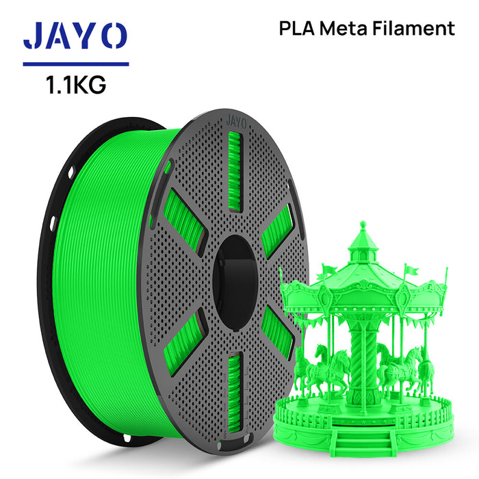 [Reusable Spool]JAYO 1.1KG PLA META  3D Printer Filament