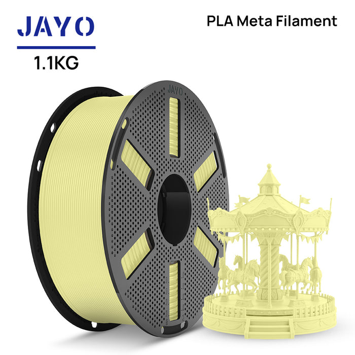 [Reusable Spool]JAYO 1.1KG PLA META  3D Printer Filament
