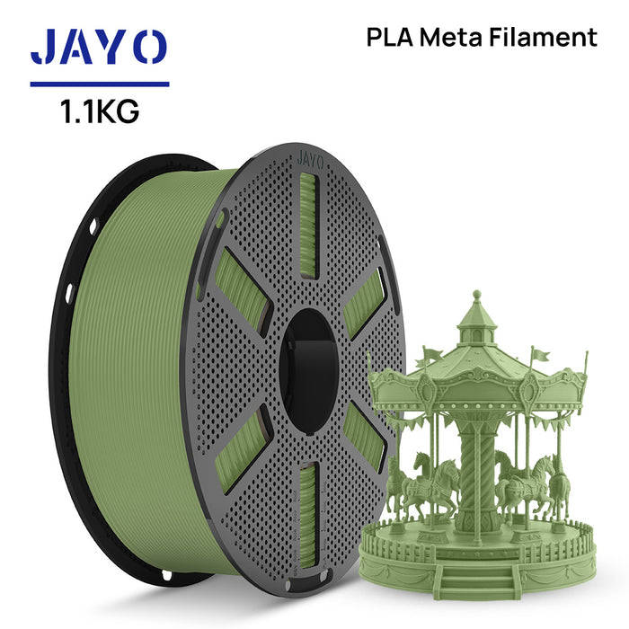[Reusable Spool]JAYO 1.1KG PLA META  3D Printer Filament