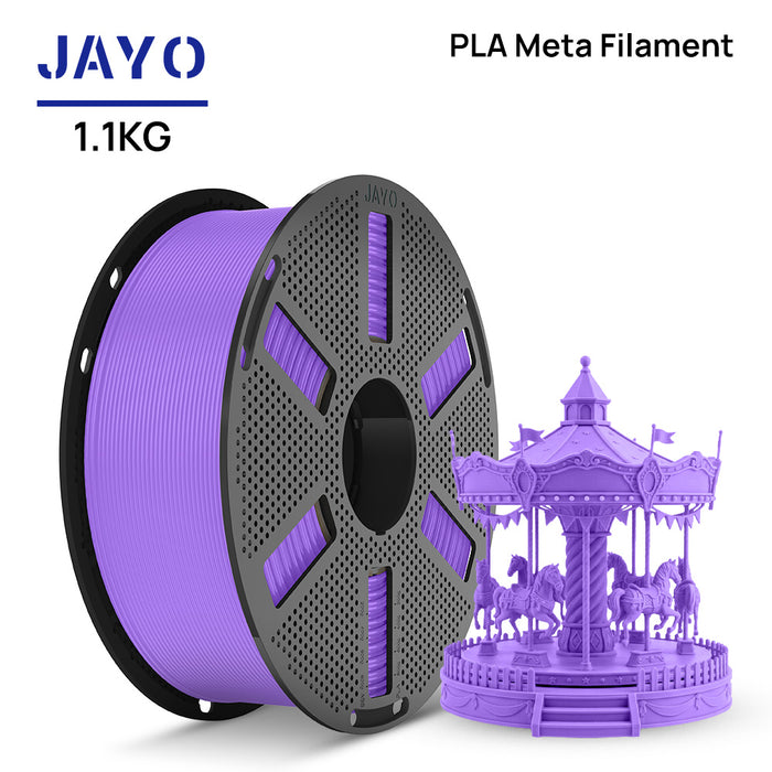 [Reusable Spool]JAYO 1.1KG PLA META  3D Printer Filament