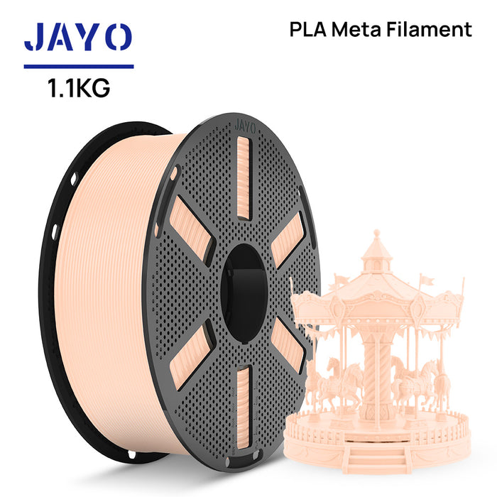 [Reusable Spool]JAYO 1.1KG PLA META  3D Printer Filament