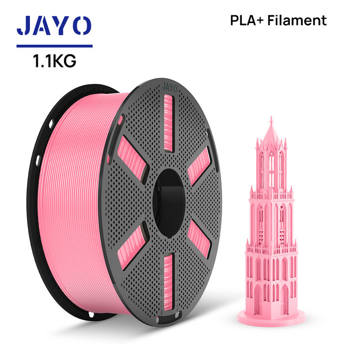 [Reusable Spool]JAYO 1.1KG PLA+ Reusable Spool 3D Printer Filament 1.75mm High Strength +/- 0.02mm