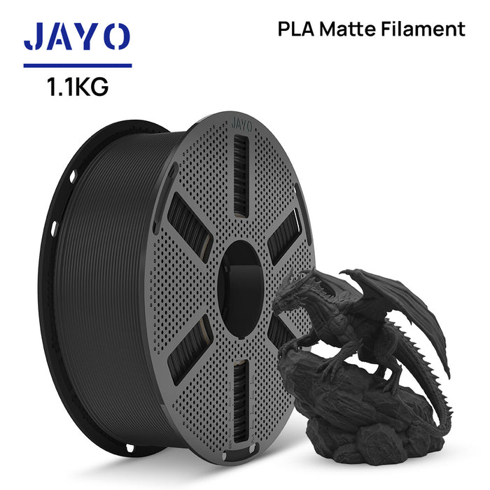 [Reusable Spool]JAYO 1.1KG PLA Matte 3D Printer Filament