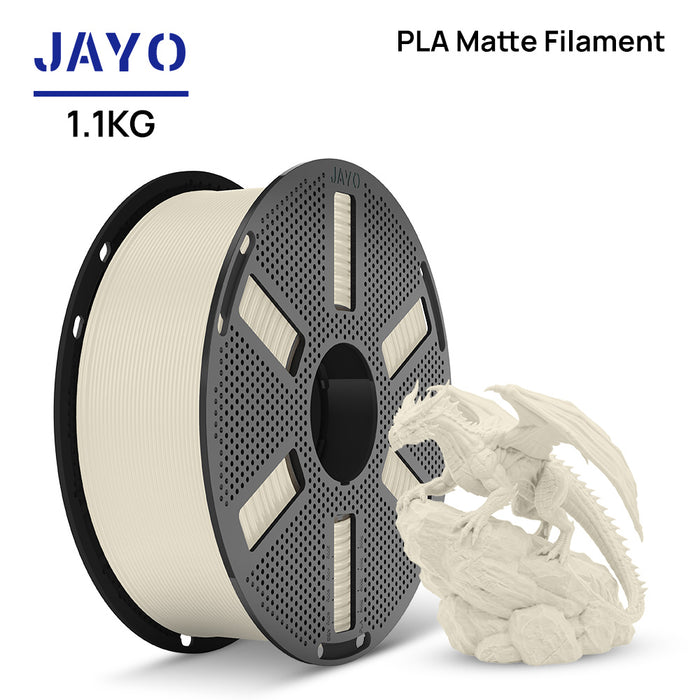[Reusable Spool]JAYO 1.1KG PLA Matte 3D Printer Filament