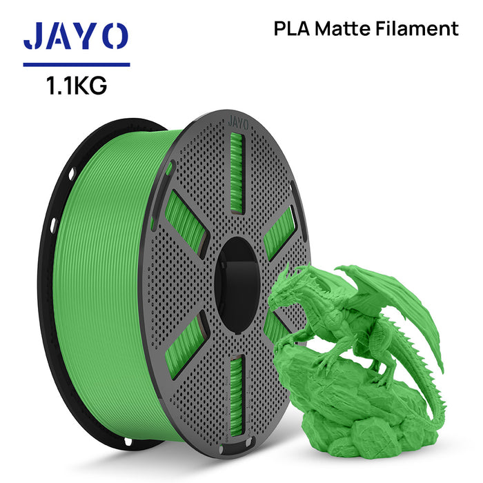 [Reusable Spool]JAYO 1.1KG PLA Matte 3D Printer Filament