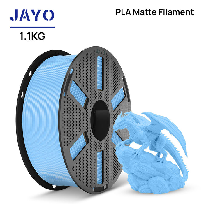 [Reusable Spool]JAYO 1.1KG PLA Matte 3D Printer Filament