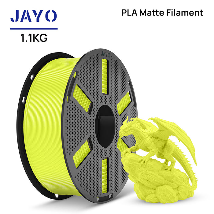 [Reusable Spool]JAYO 1.1KG PLA Matte 3D Printer Filament