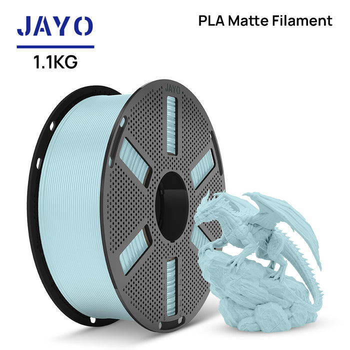 [Reusable Spool]JAYO 1.1KG PLA Matte 3D Printer Filament