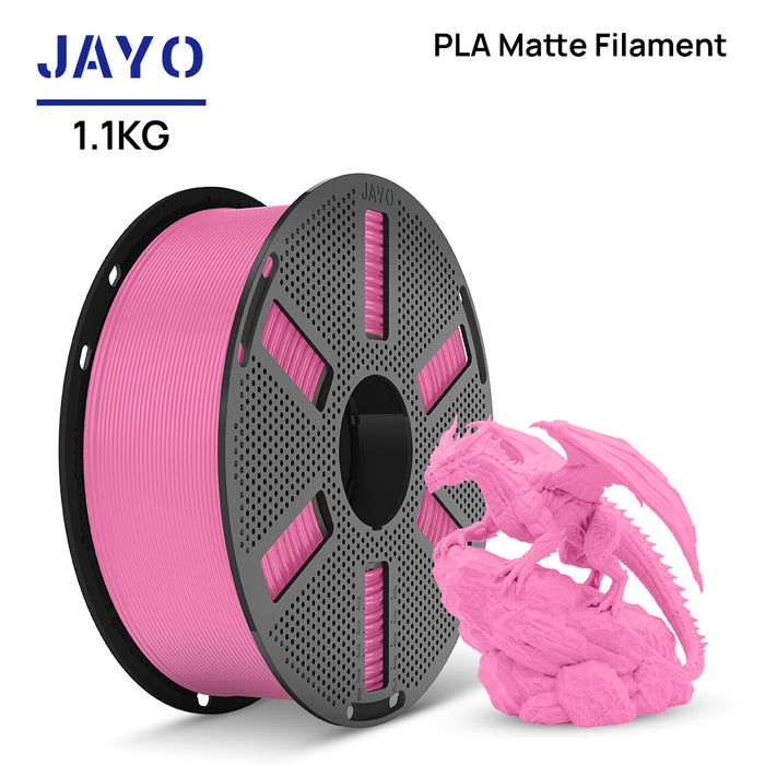 [Reusable Spool]JAYO 1.1KG PLA Matte 3D Printer Filament