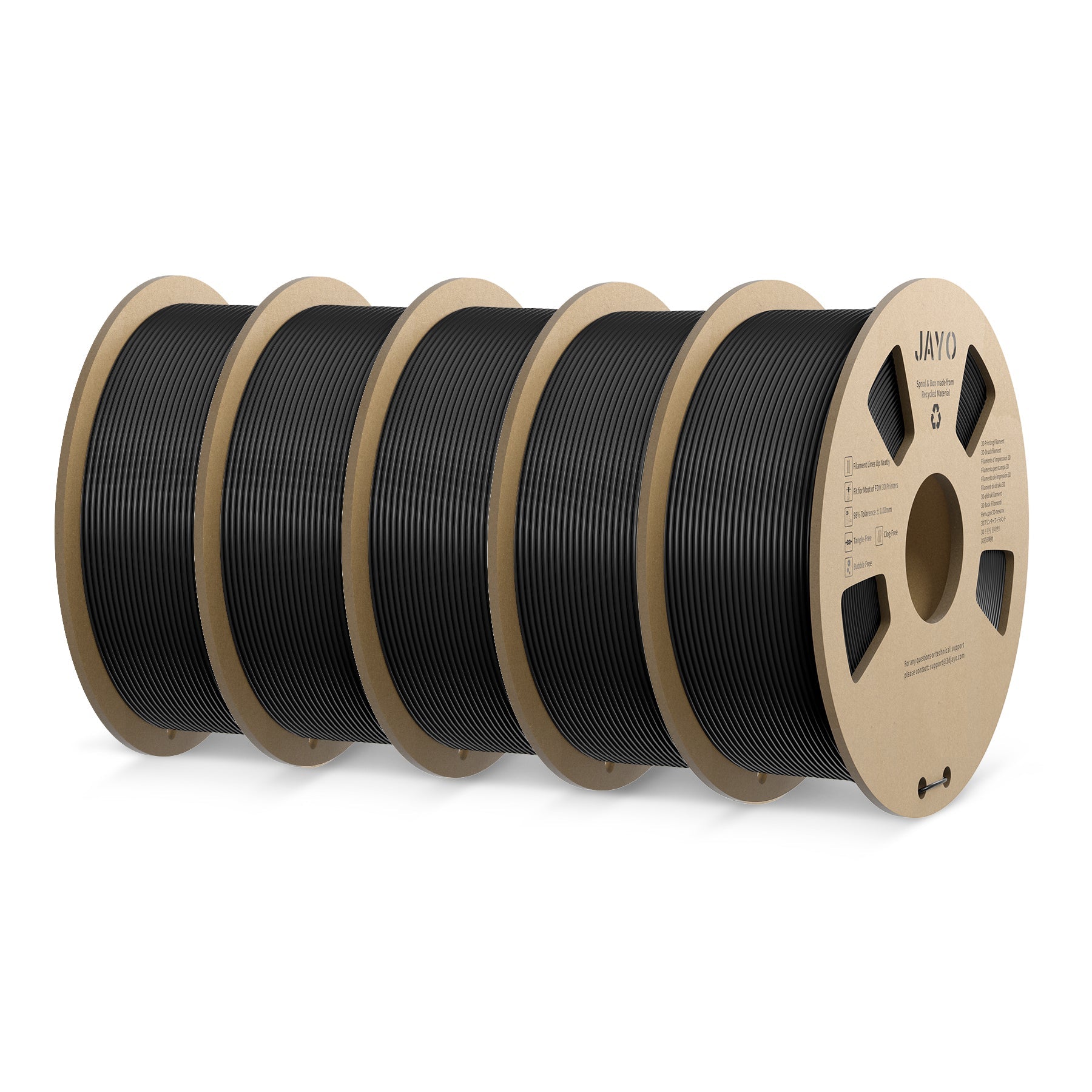 JAYO PLA   5/10 Rolls  1.1KG 3D Printing Filament Bundle