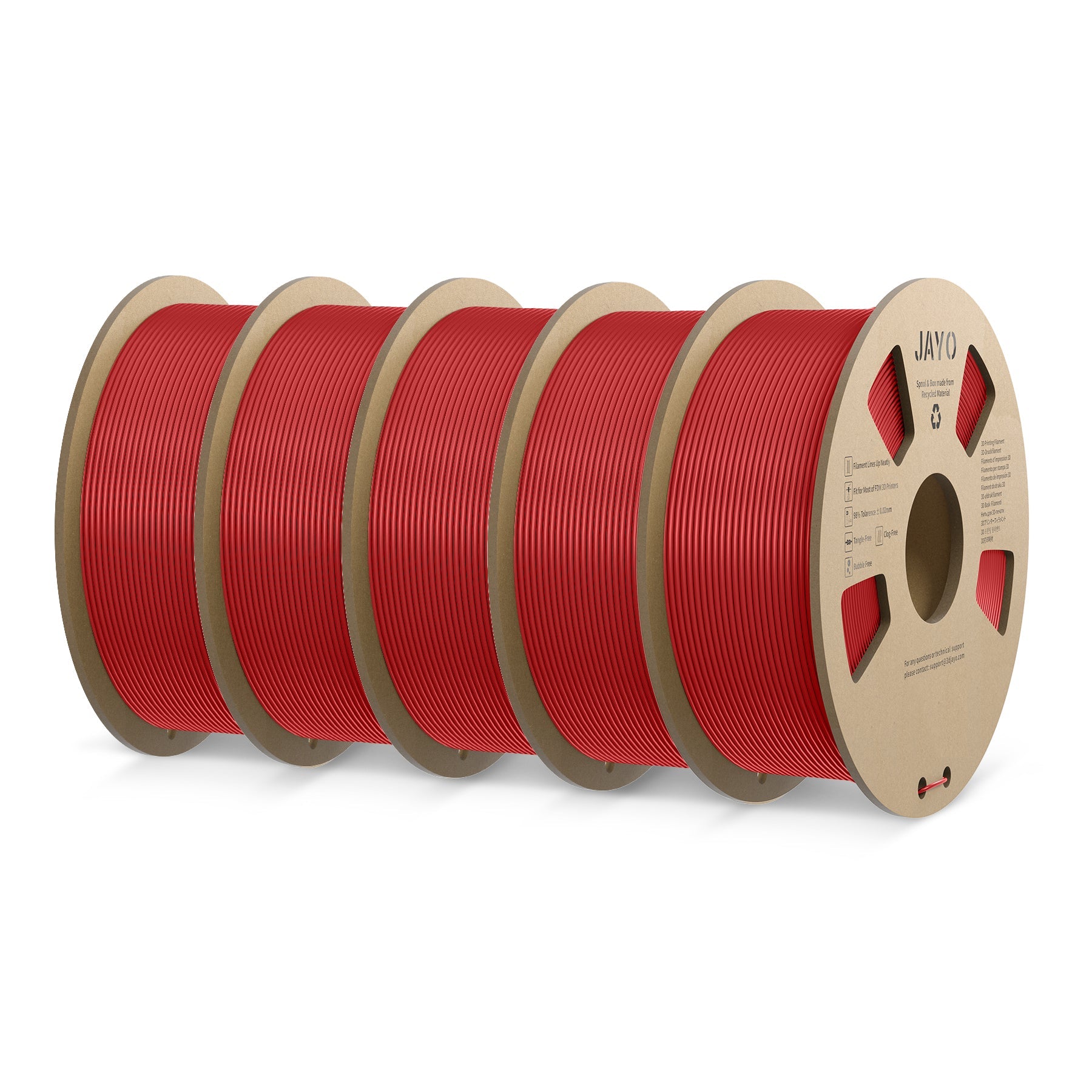 JAYO PLA   5/10 Rolls  1.1KG 3D Printing Filament Bundle