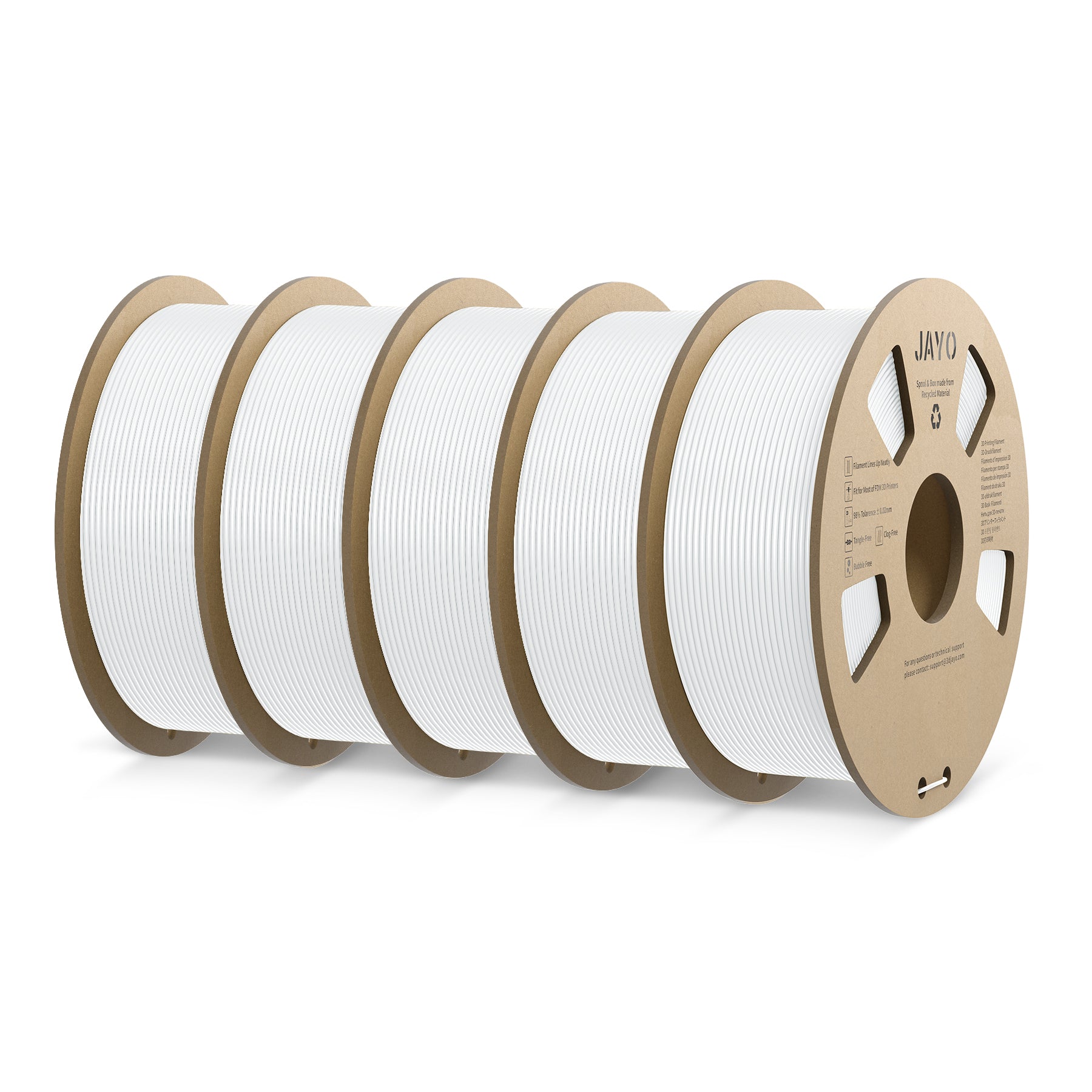 JAYO PLA   5/10 Rolls  1.1KG 3D Printing Filament Bundle