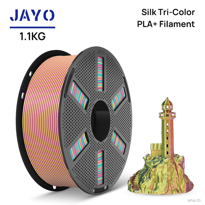 [EU Only] JAYO Multi-Color SILK (Dual-Color, Tri-Color，Four-color) Filament 1.1KG