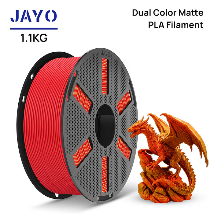 [EU Only] JAYO Dual-Color Matte PLA 3D Printing Filament