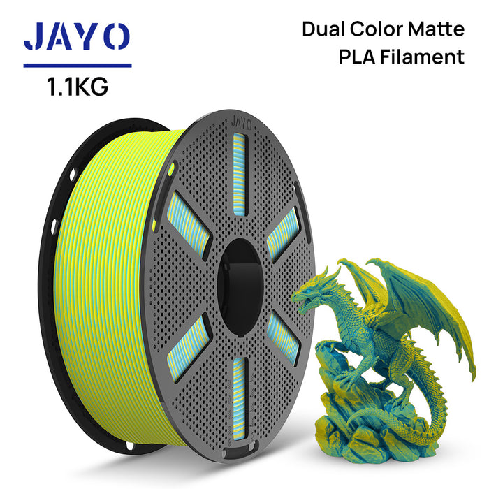 [EU Only] JAYO Dual-Color Matte PLA 3D Printing Filament