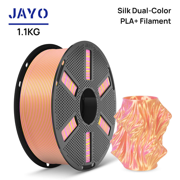 [EU Only] JAYO Multi-Color SILK (Dual-Color, Tri-Color，Four-color) Filament 1.1KG